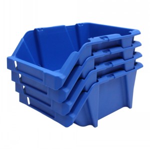 Stack & Nest Plastic Parts Bins Size D 10 Pack